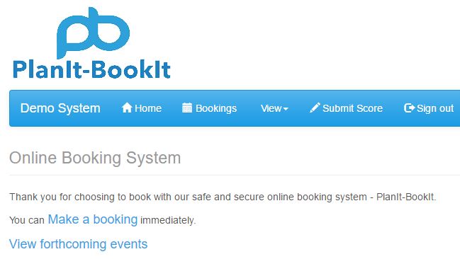 make a booking link