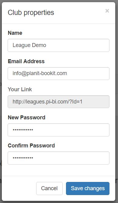Next enter your New Password. Then enter it again to Confirm Password and then click the blue Save changes button.